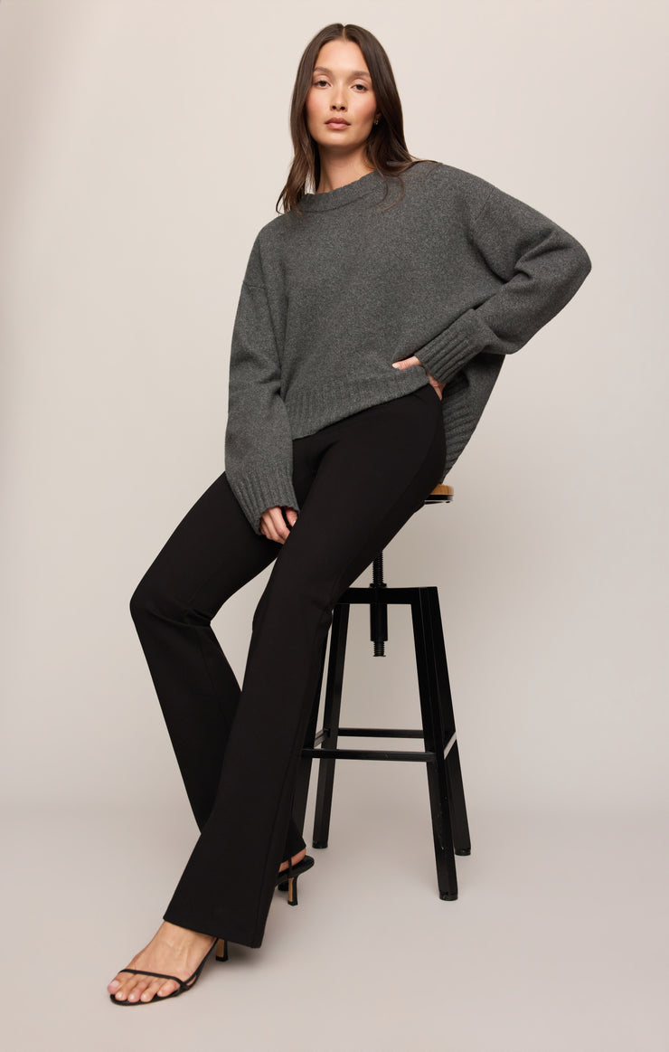 Pants Ives Ponte Flare Pant Black