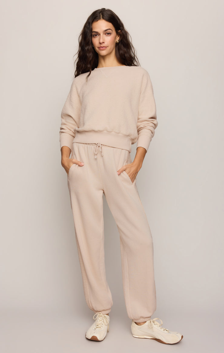 Pants Basecamp Textured Jogger Frosted Pearl