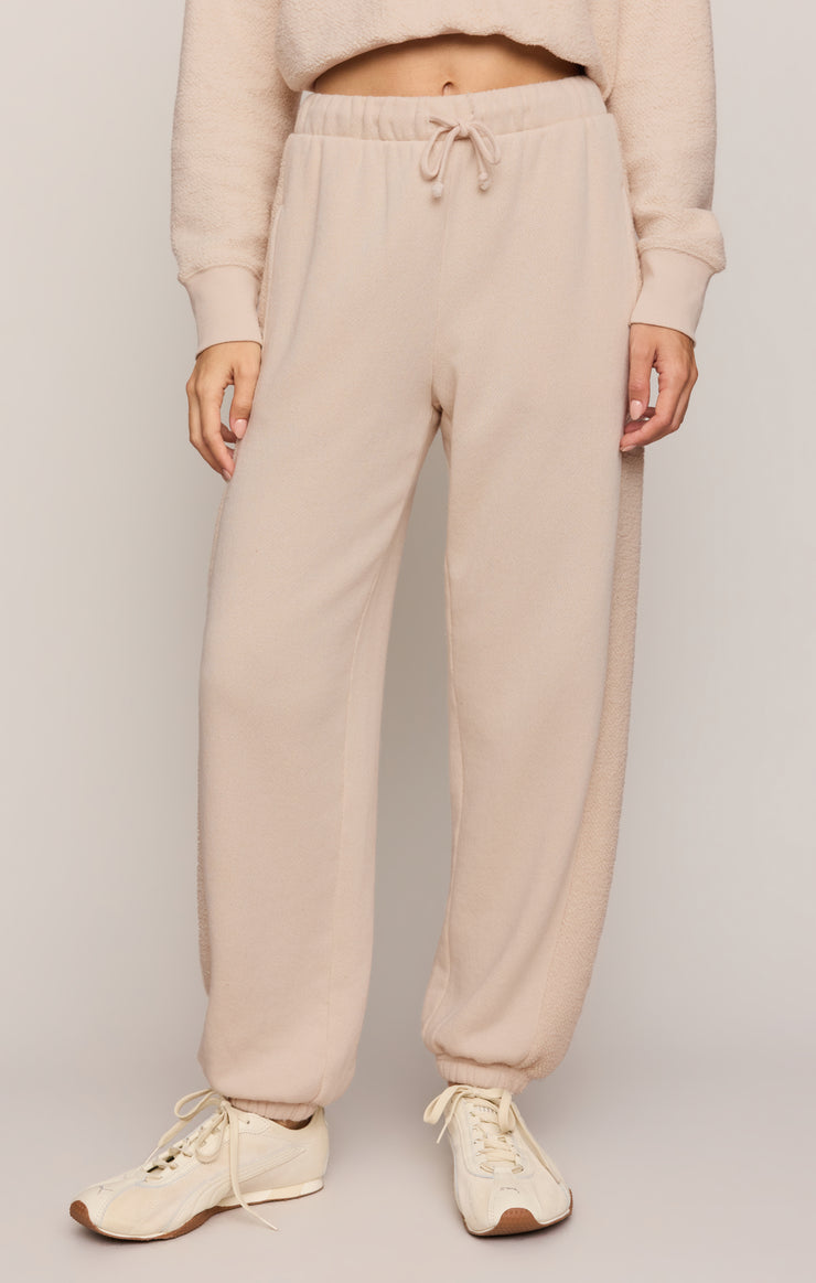 Pants Basecamp Textured Jogger Frosted Pearl