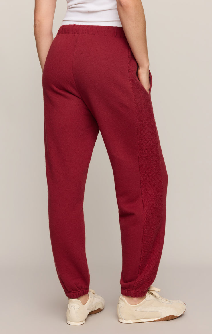 Pants Basecamp Textured Jogger Red Dahlia