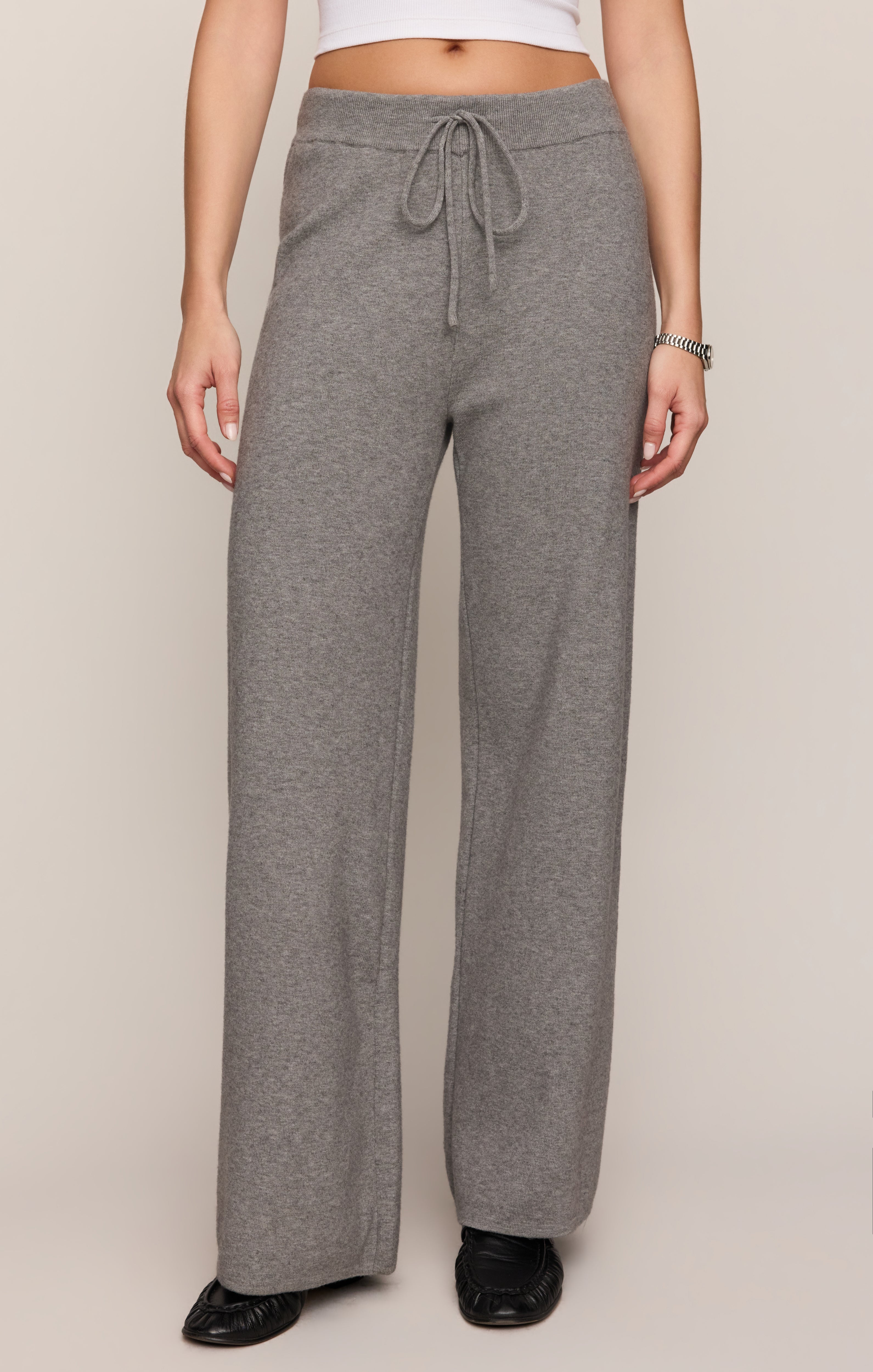 Take It Easy Wide Leg Sweater Pant