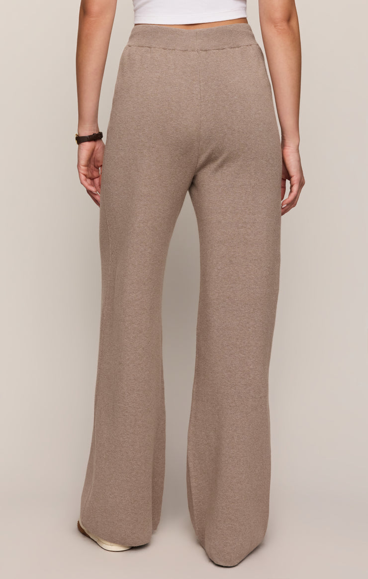 Pants Take It Easy Wide Leg Sweater Pant Heather Ash