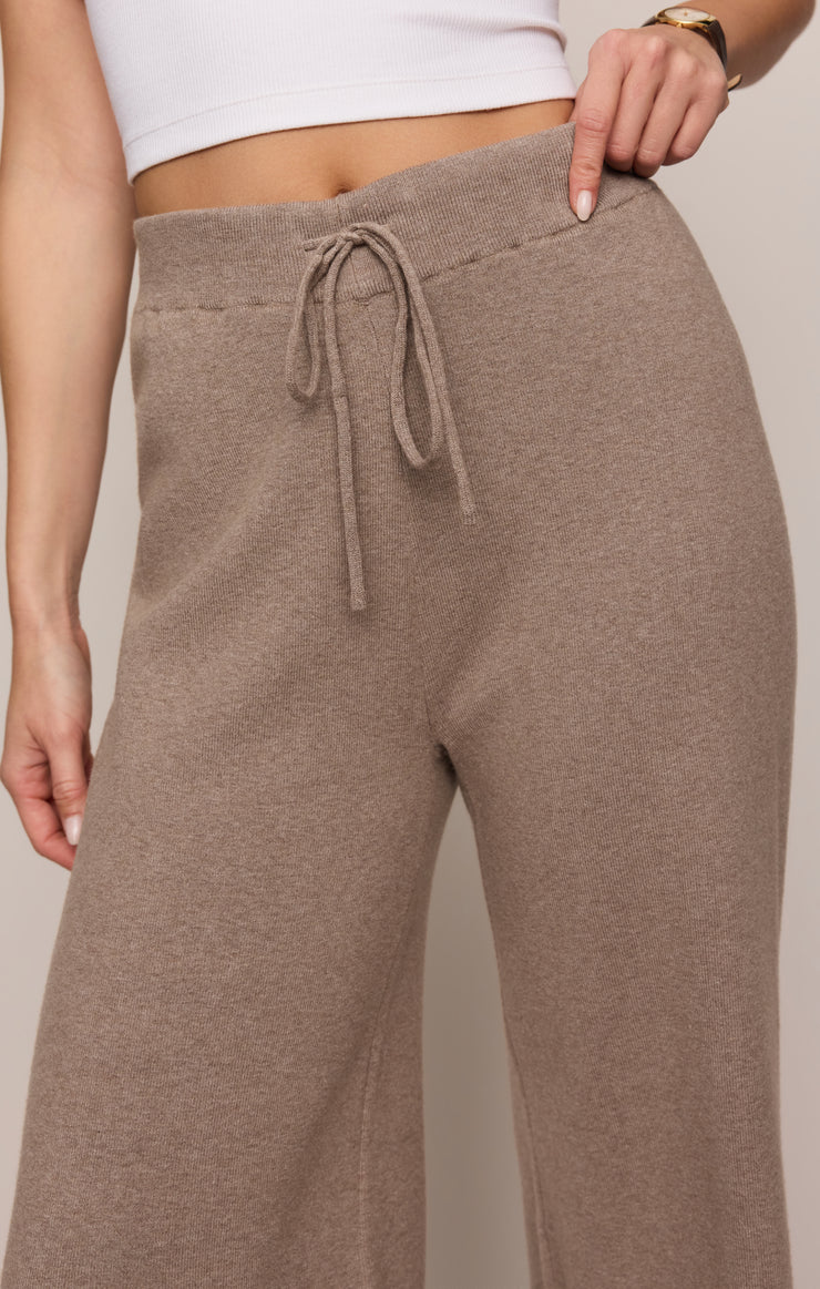 Take It Easy Wide Leg Sweater Pant