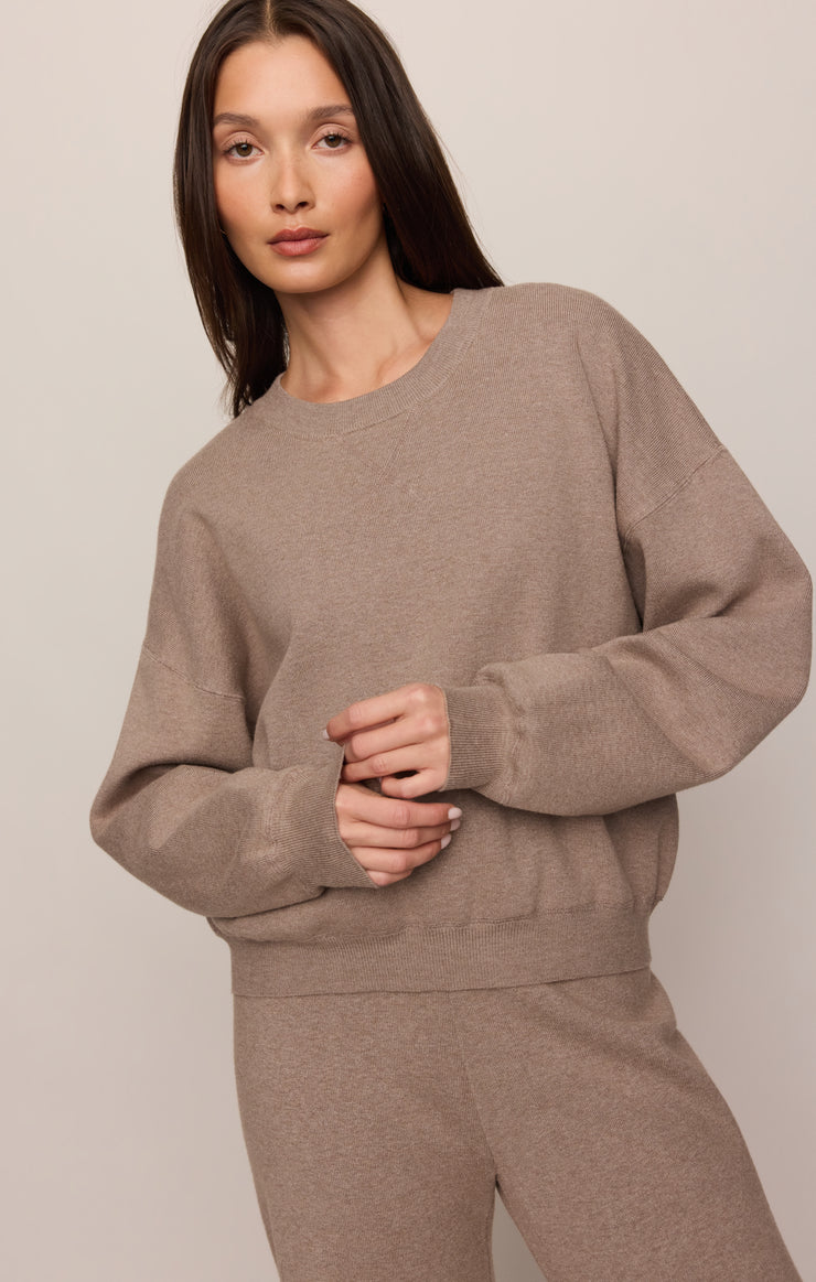 Take It Easy Wide Leg Sweater Pant
