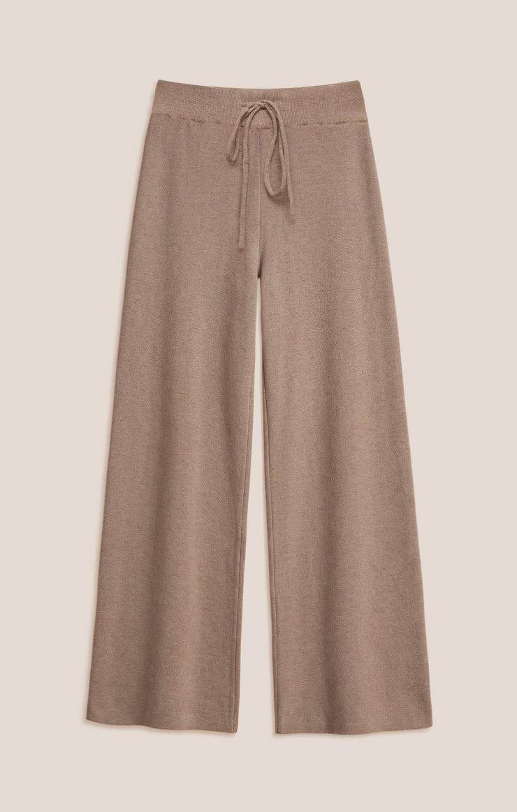 Take It Easy Wide Leg Sweater Pant