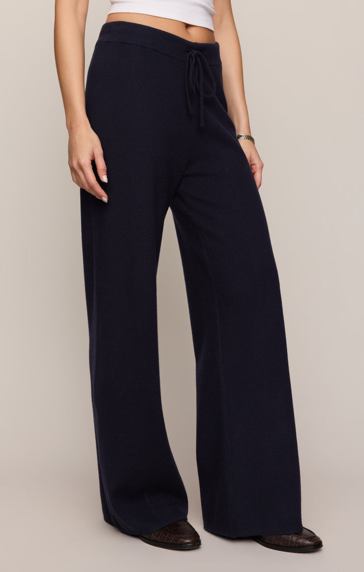 Pants Take It Easy Wide Leg Sweater Pant Nightfall