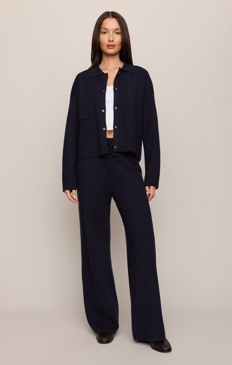 Pants Take It Easy Wide Leg Sweater Pant Nightfall