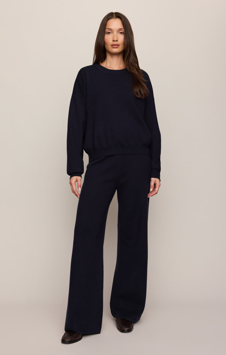 Pants Take It Easy Wide Leg Sweater Pant Nightfall