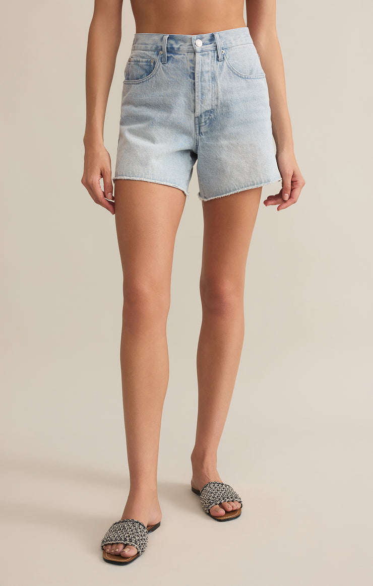 Shorts Everyday Hi Rise Denim Short Faded Indigo