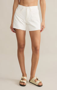 ShortsEveryday Hi Rise Denim Short White