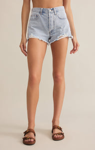 ShortsClassic Hi Rise Denim Short Faded Indigo