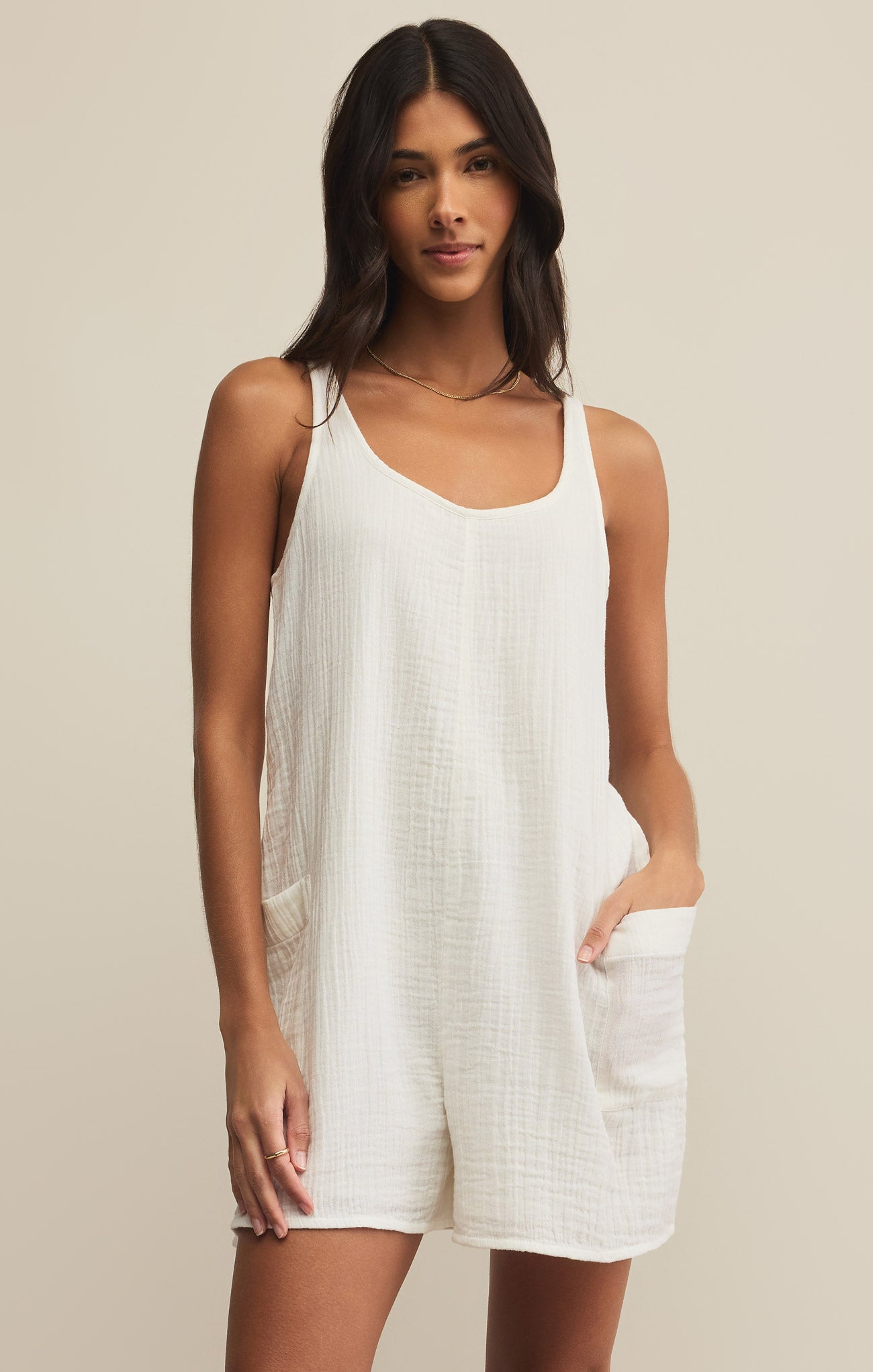 Calista Gauze Romper – Z SUPPLY