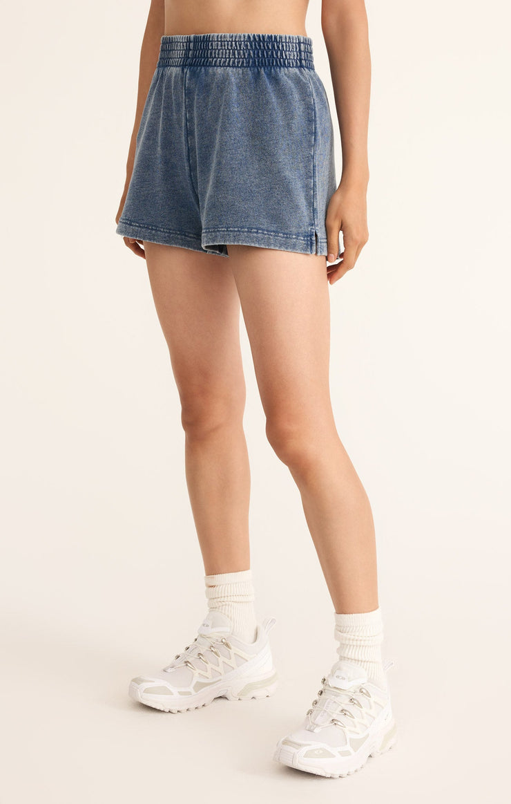 Shorts Weekender Knit Denim Short Medium Indigo