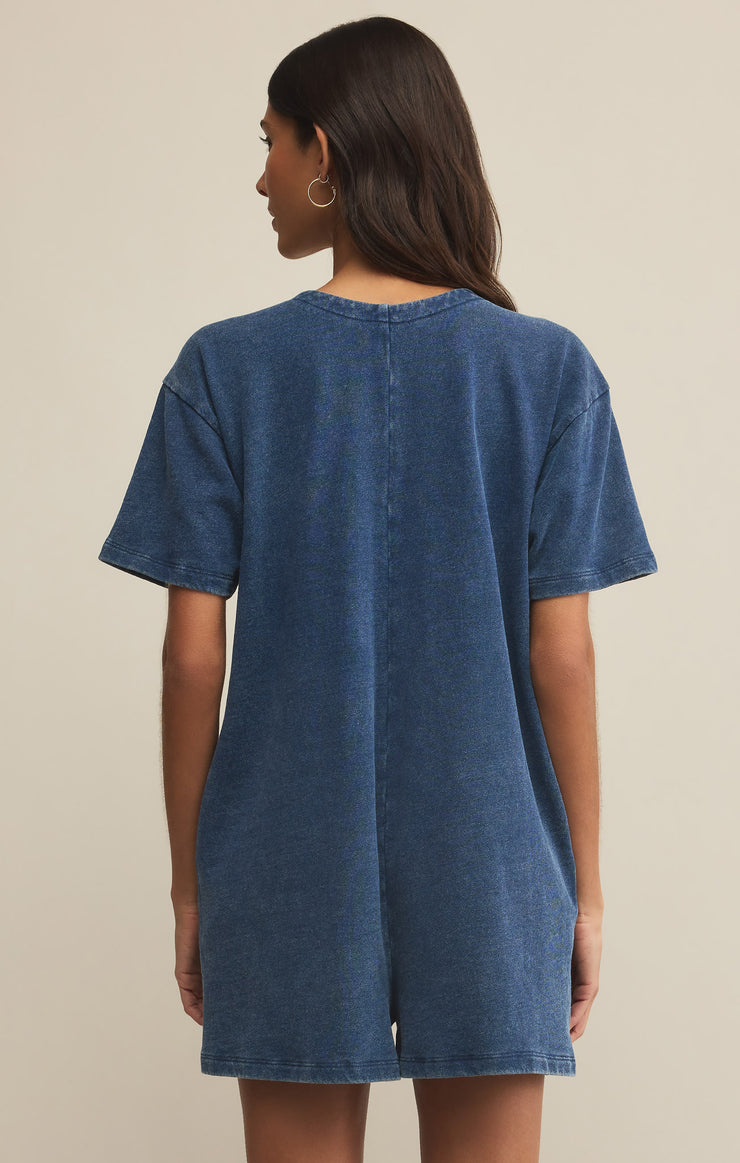 WWW_ARM what we want ❷ Enid Knit Denim Romper – Z SUPPLY