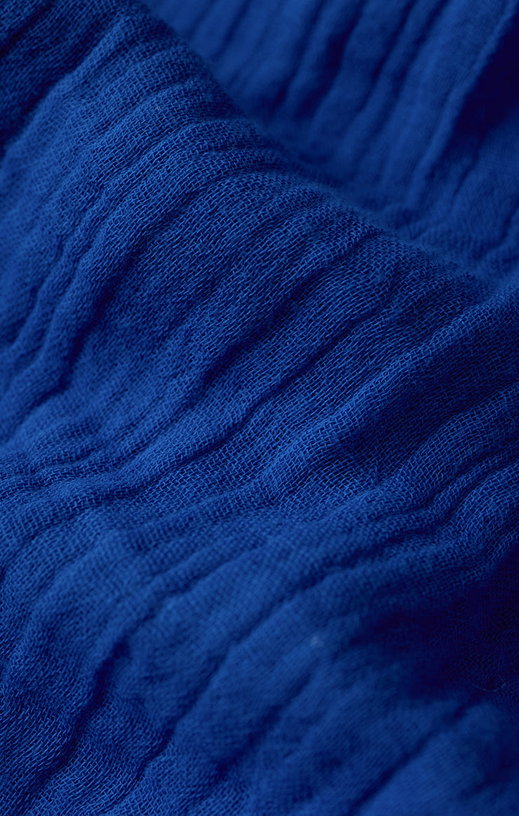 Shorts Emory Airy Gauze Short Nautical Cobalt Blue