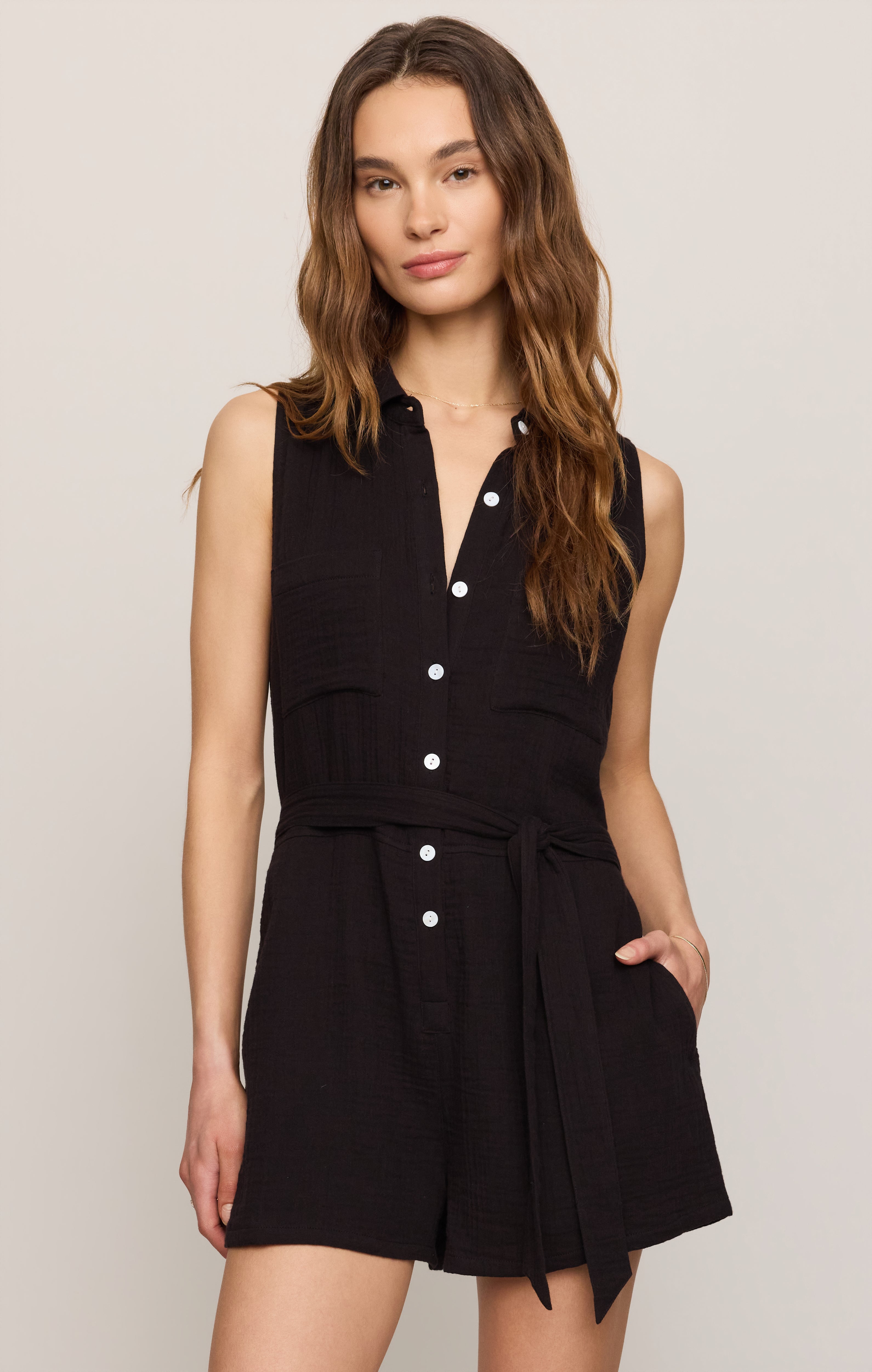 New Light Airy Gauze Romper – Z SUPPLY