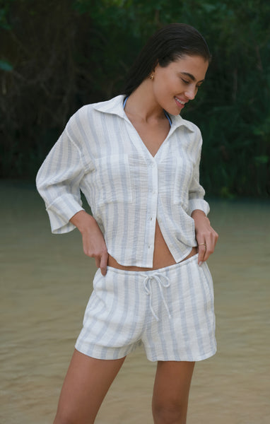 Daylight Striped Airy Gauze Short – Z SUPPLY