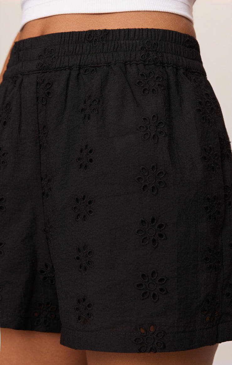 Shorts Nakita Eyelet Short Black