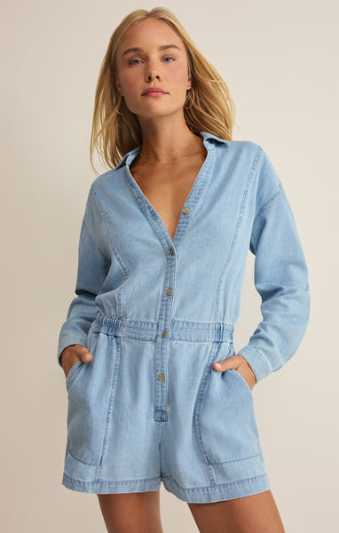 Sully Chambray Romper – Z SUPPLY