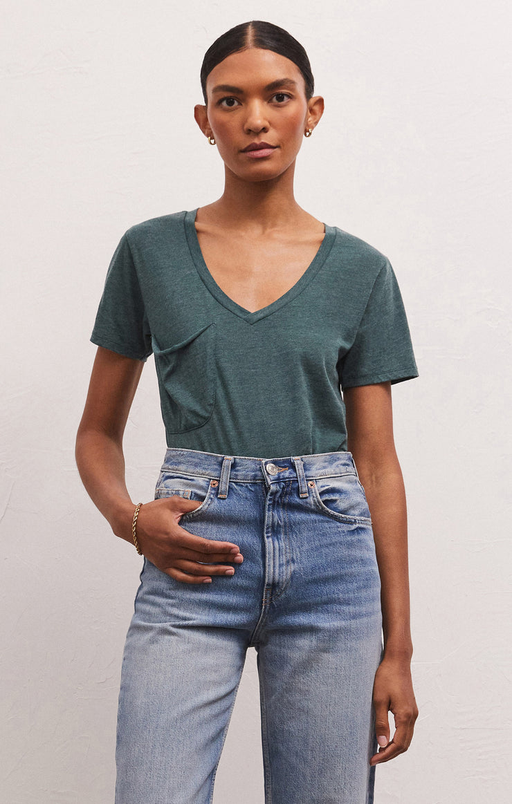 Tops Pocket Tee Abyss