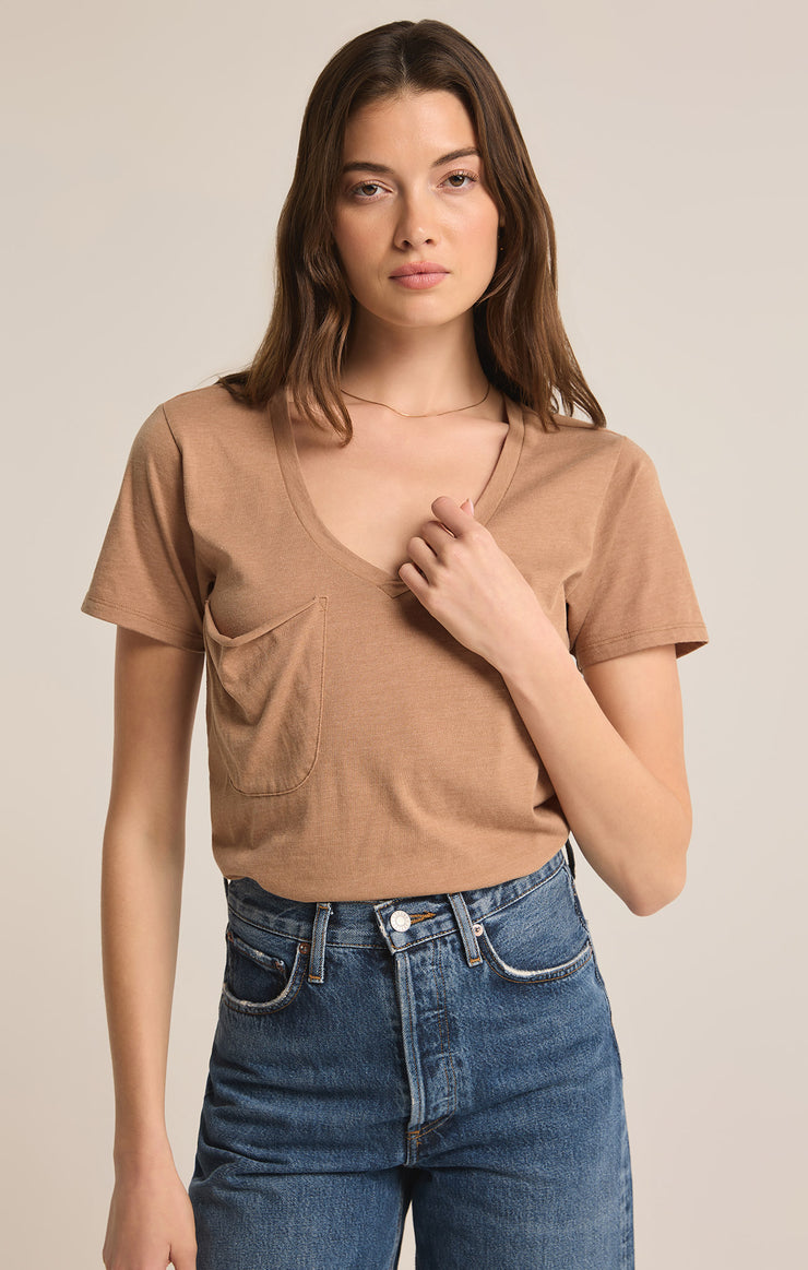 Tops Pocket Tee Burro