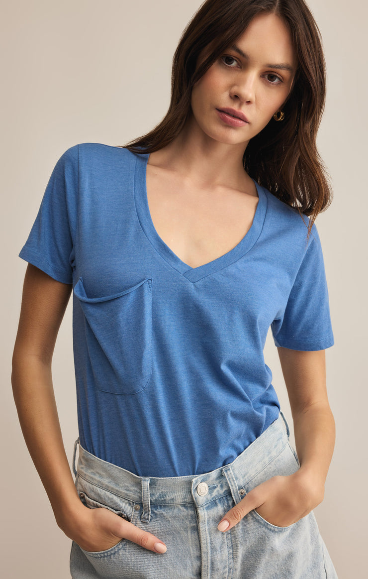 Tops Pocket Tee Riviera