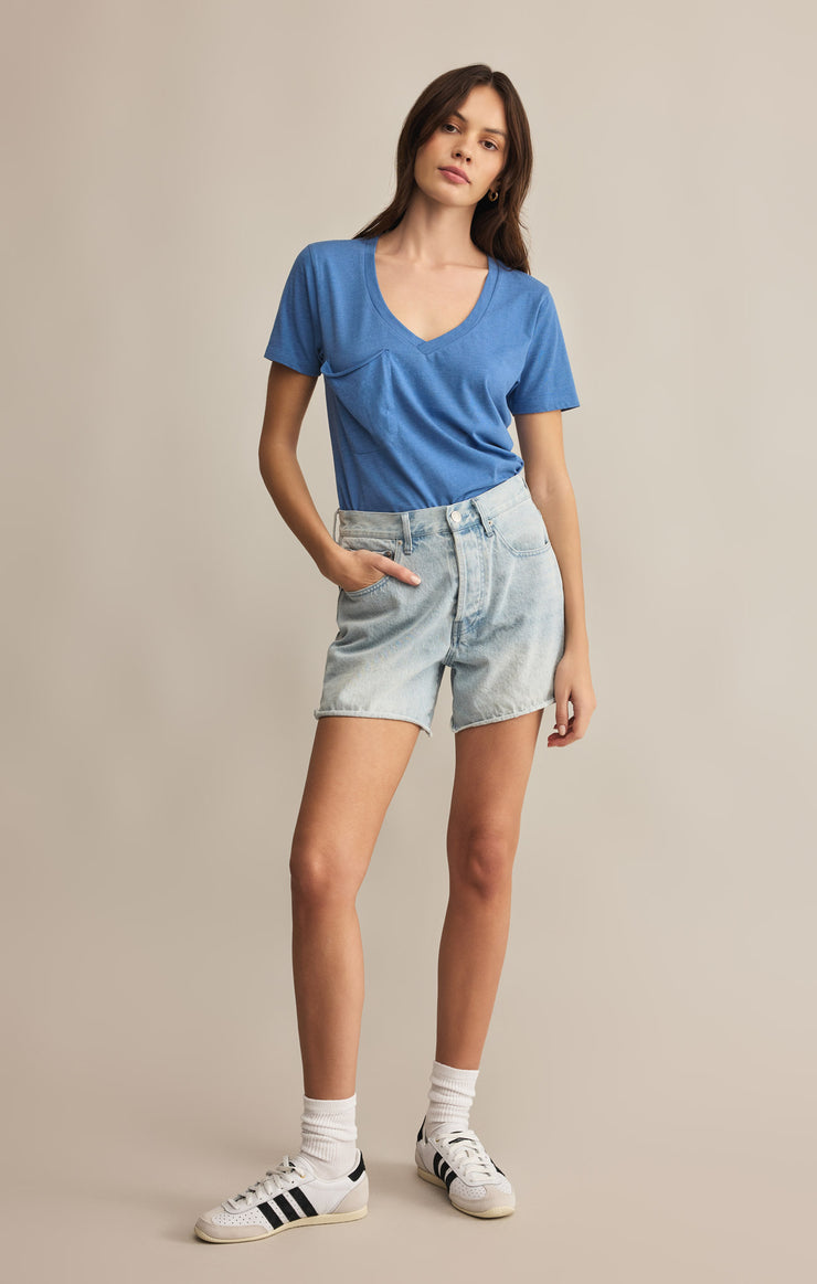 Tops Pocket Tee Riviera