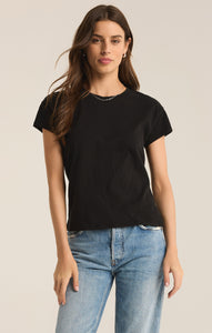 TopsModern Slub Tee Black