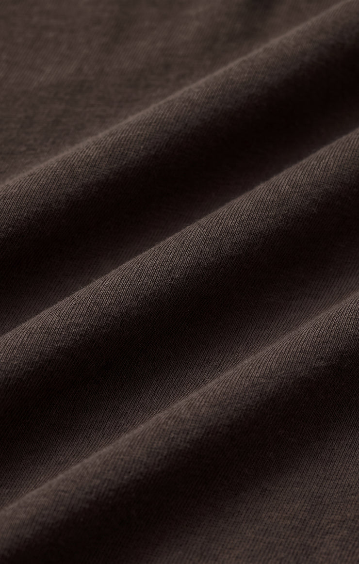 Tops Modern Slub Tee Cocoa Bean