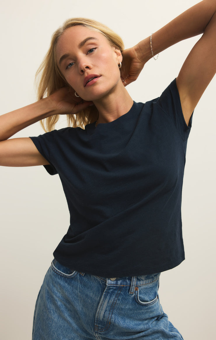 Tops Modern Slub Tee Eclipse