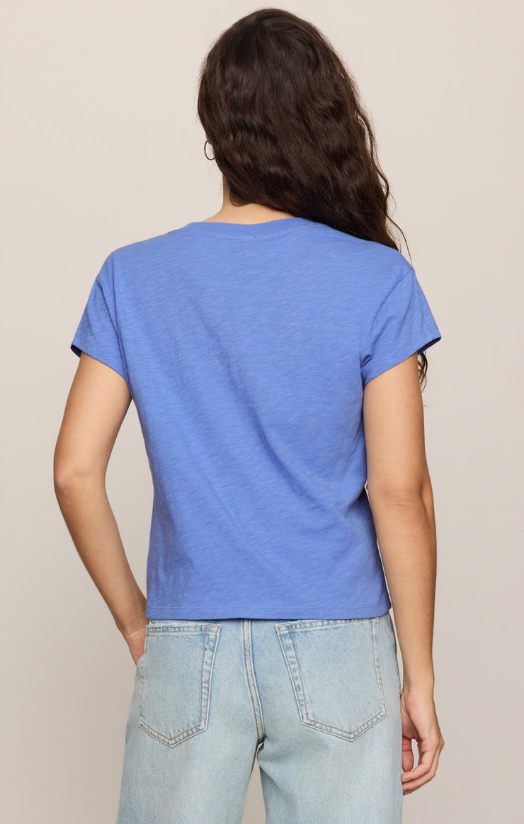 Tops Modern Slub Tee Marina