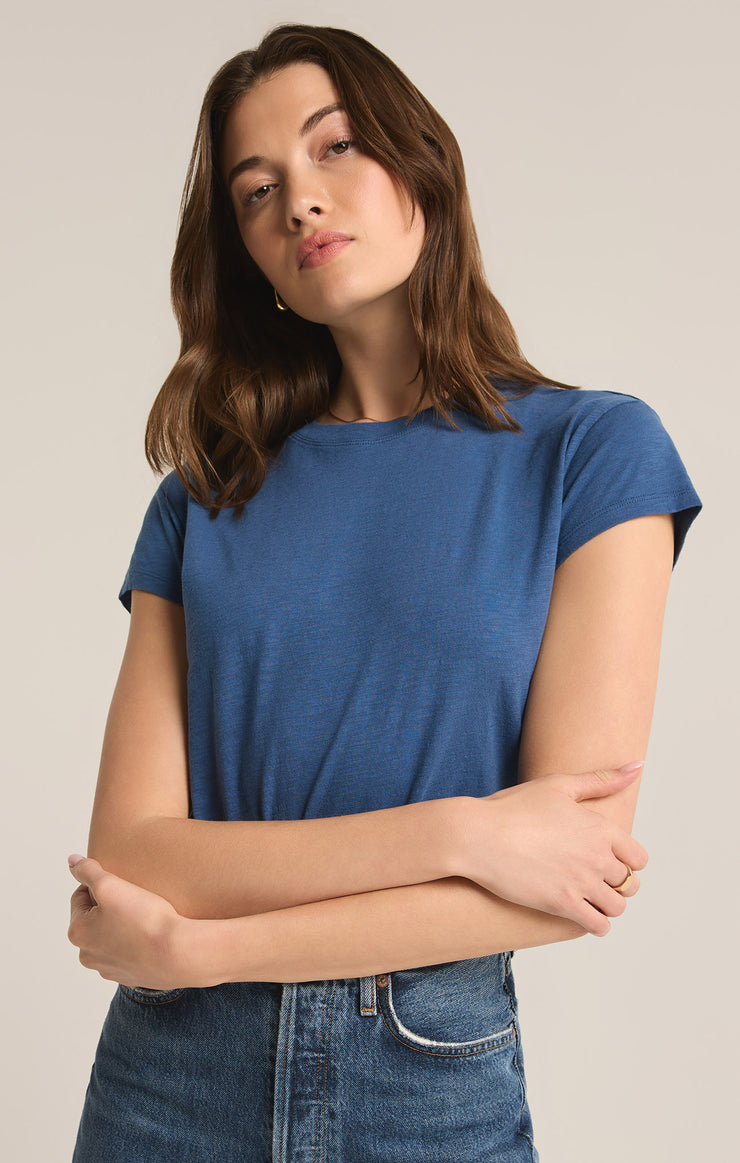 Tops Modern Slub Tee True Navy