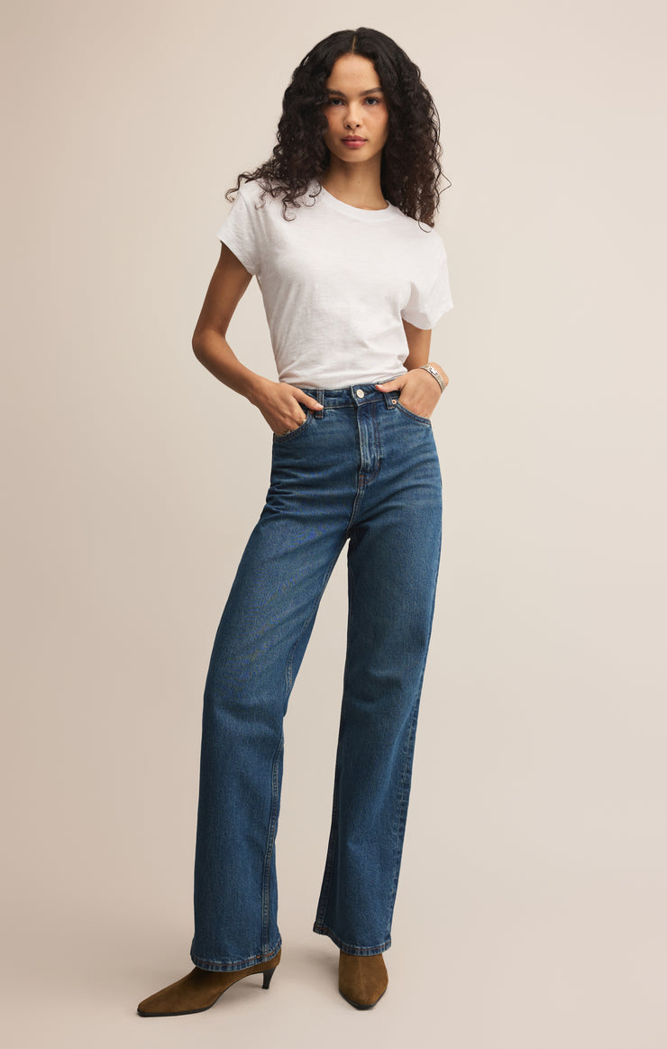 Tops Modern Slub Tee White