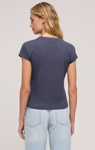 TopsModern Slub Tee Worn Blue