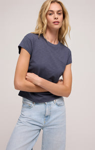 TopsModern Slub Tee Worn Blue