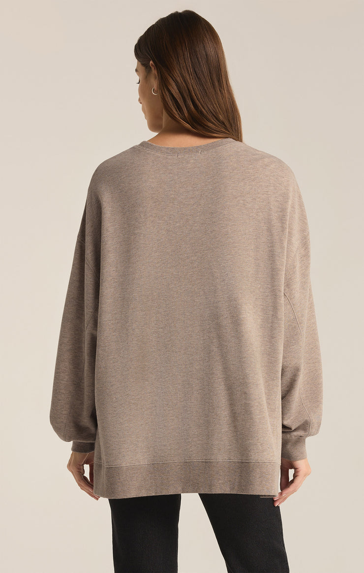 Tops Modern Weekender Heather Taupe