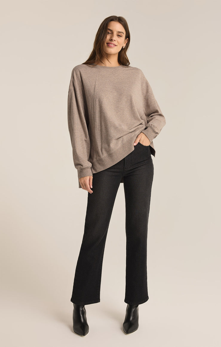 Tops Modern Weekender Heather Taupe