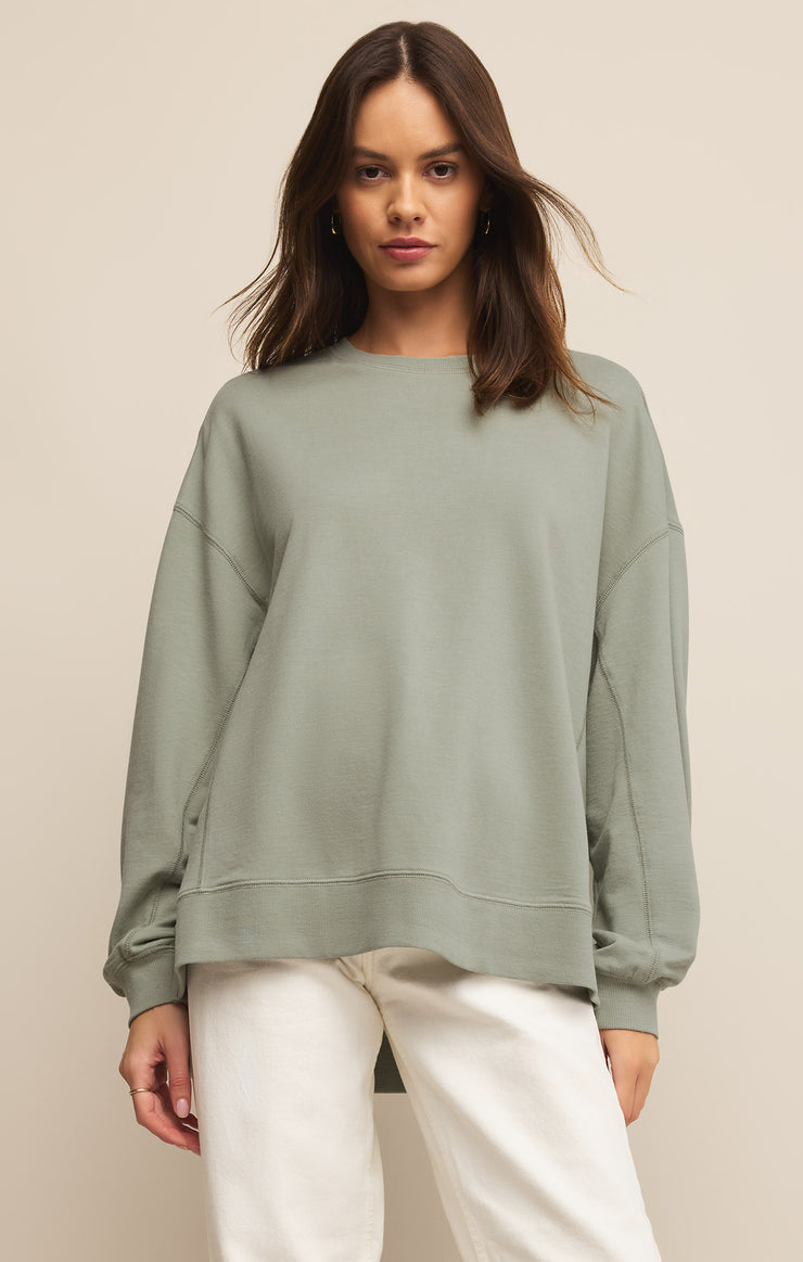 Tops Modern Weekender Sage Green