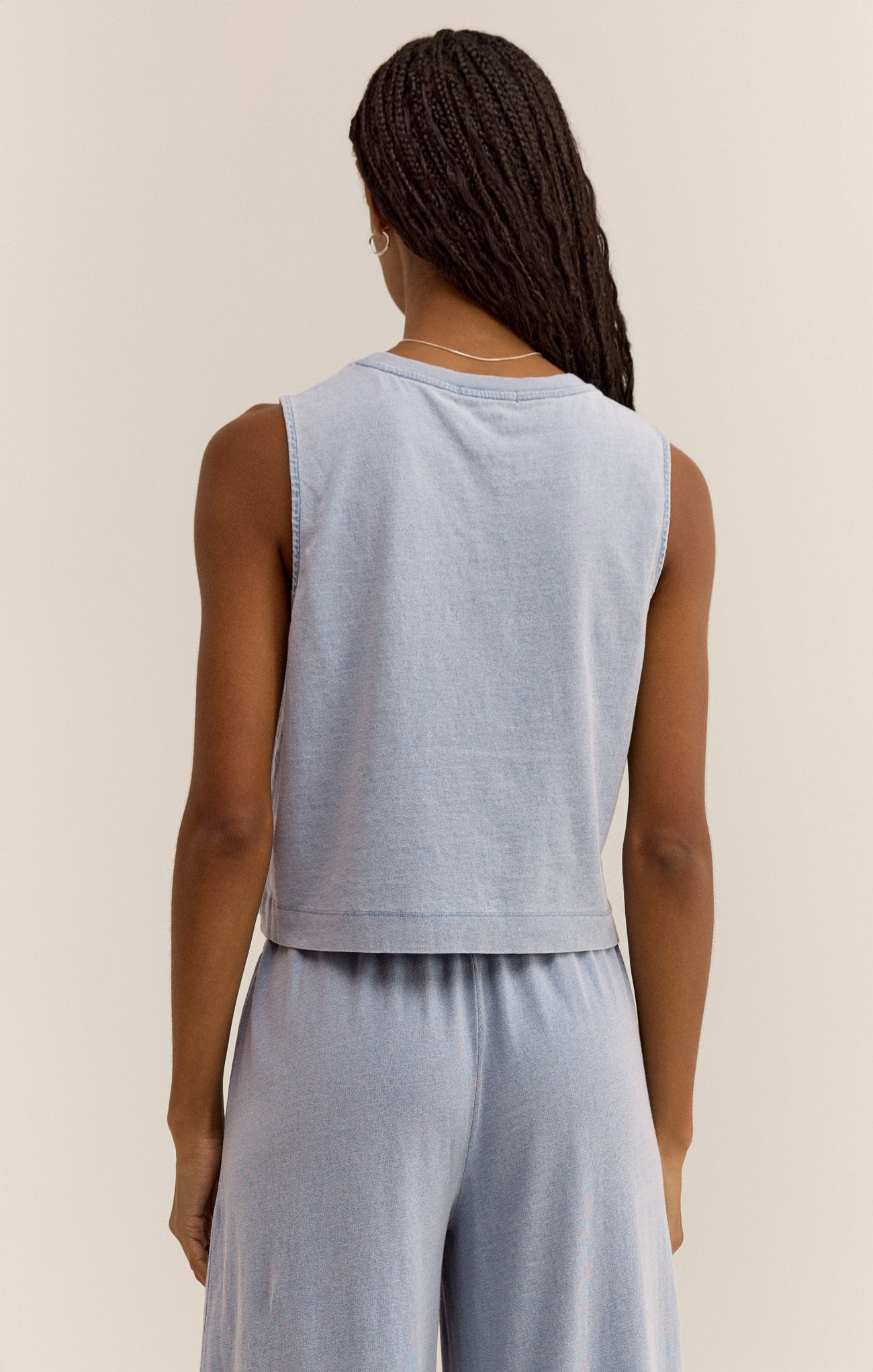 Sloane Jersey Denim Muscle Tank – Z SUPPLY