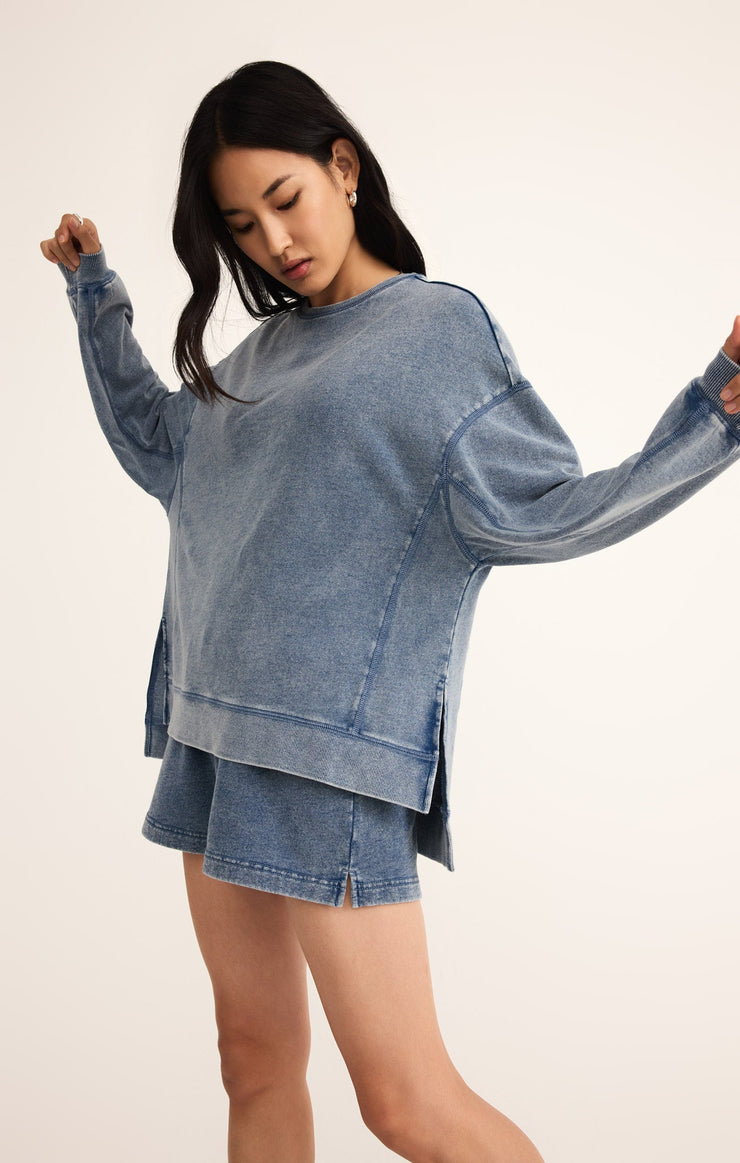 Tops Knit Denim Modern Weekender Knit Denim Modern Weekender