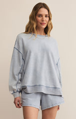 Gael Knit Denim Short