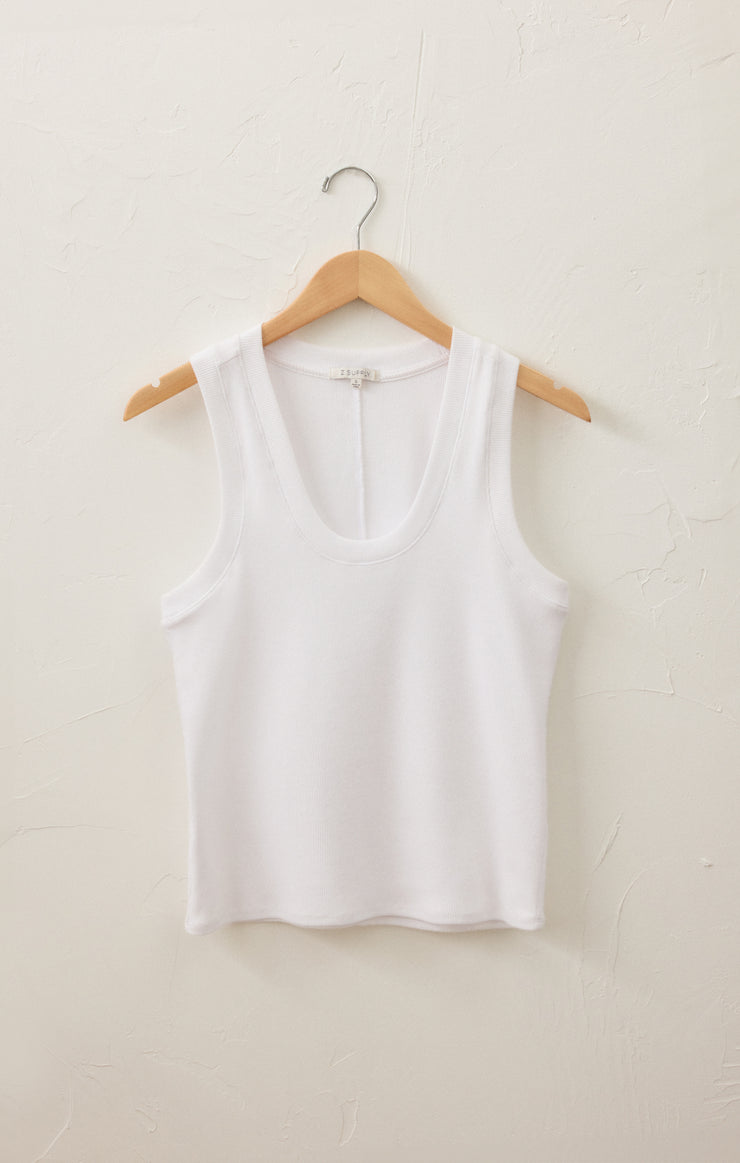 Tops Sirena Rib Tank White