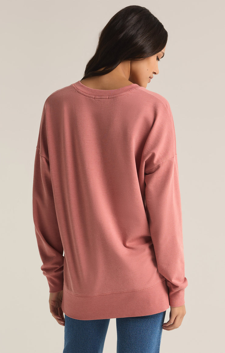 Tops Modern V-Neck Weekender Rosebud