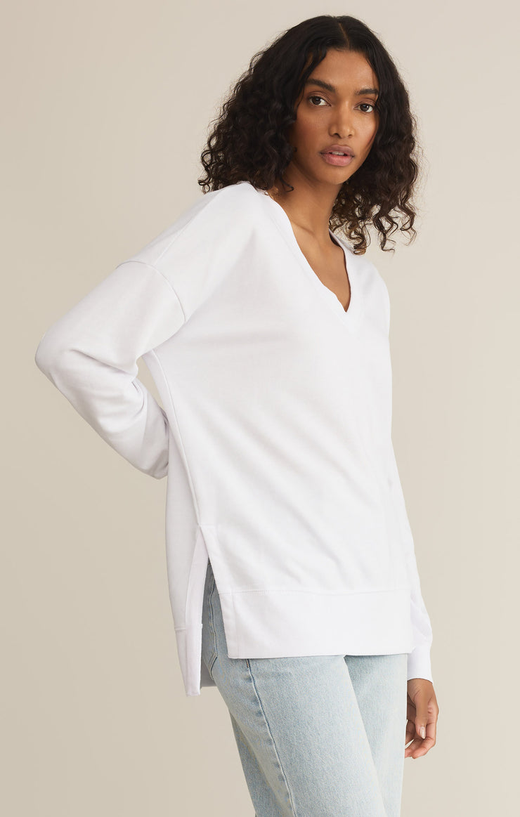 Tops Modern V-Neck Weekender White