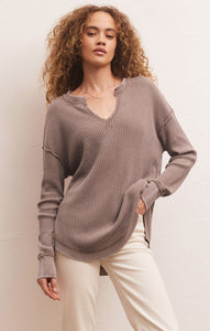 TopsDriftwood Thermal Long Sleeve Top Milk Shake