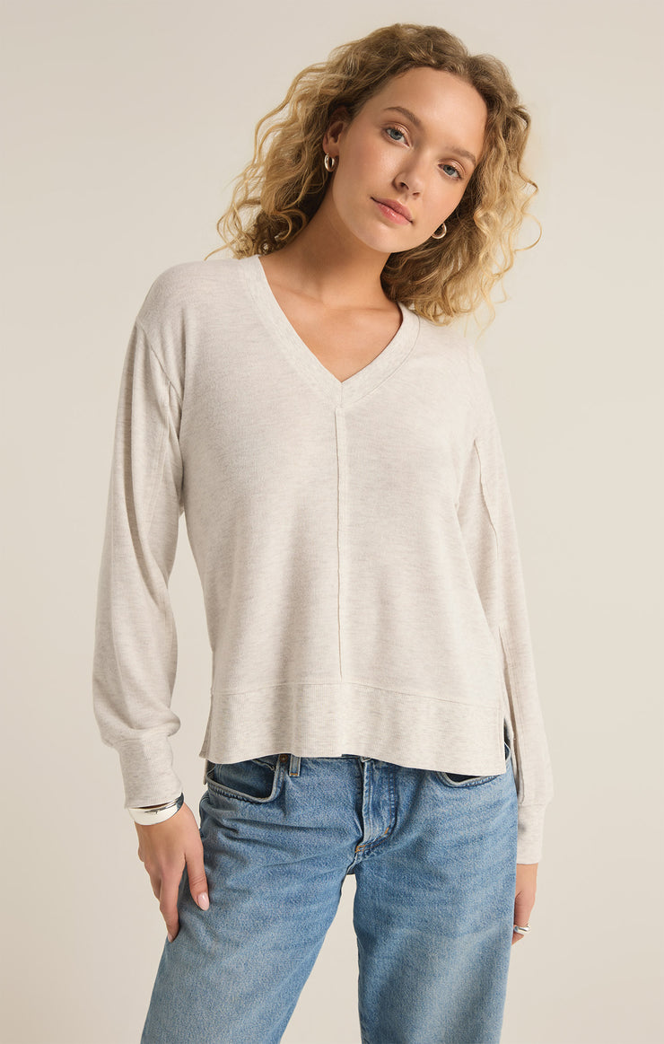 Tops Wilder Cloud V-Neck Long Sleeve Top Wilder Cloud V-Neck Long Sleeve Top