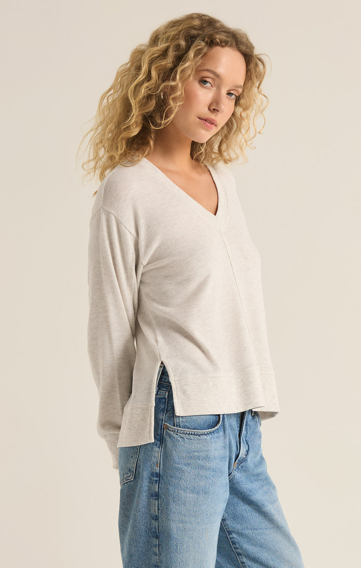 Tops Wilder Cloud V-Neck Long Sleeve Top Wilder Cloud V-Neck Long Sleeve Top