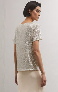 TopsMarbella Sequin Top Stardust