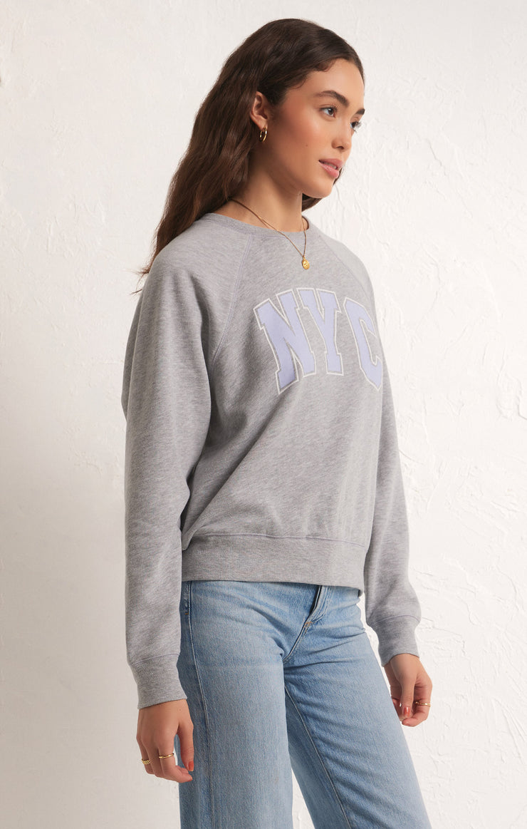 Tops NYC Vintage Sweatshirt Heather Grey