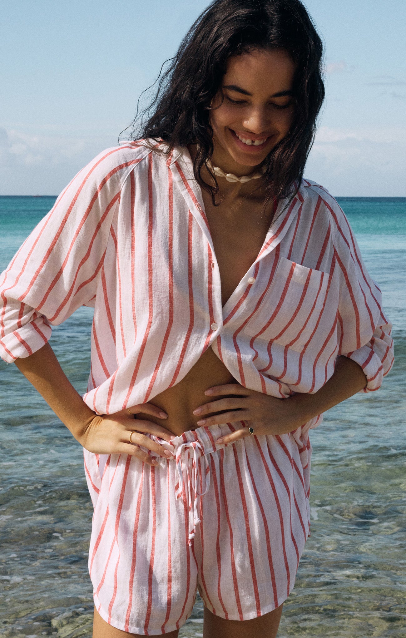 Perfect Linen Striped Top – Z SUPPLY Perfect Linen Striped Top – Z SUPPLY